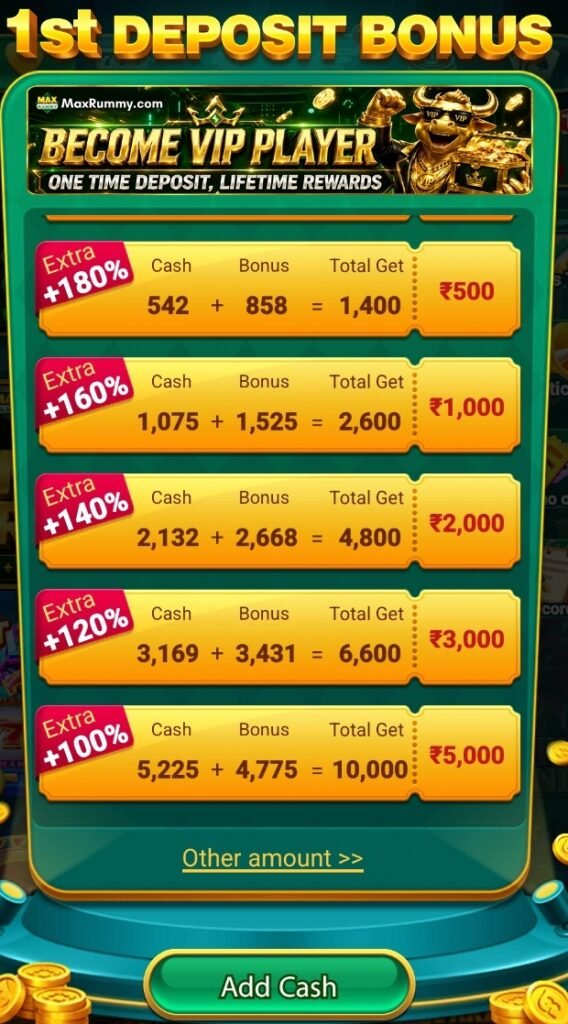 Max rummy